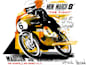 turn your motorcycle photo into a vintage poster